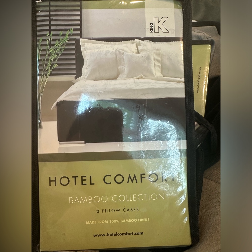 Hotel comfort-bamboo collection, 2 pillow cases